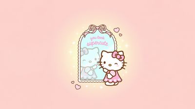 Hello Kitty Supercute ultra HD 4K wallpaper