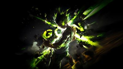 Gon Freecss Green aesthetic ultra HD 4K wallpaper