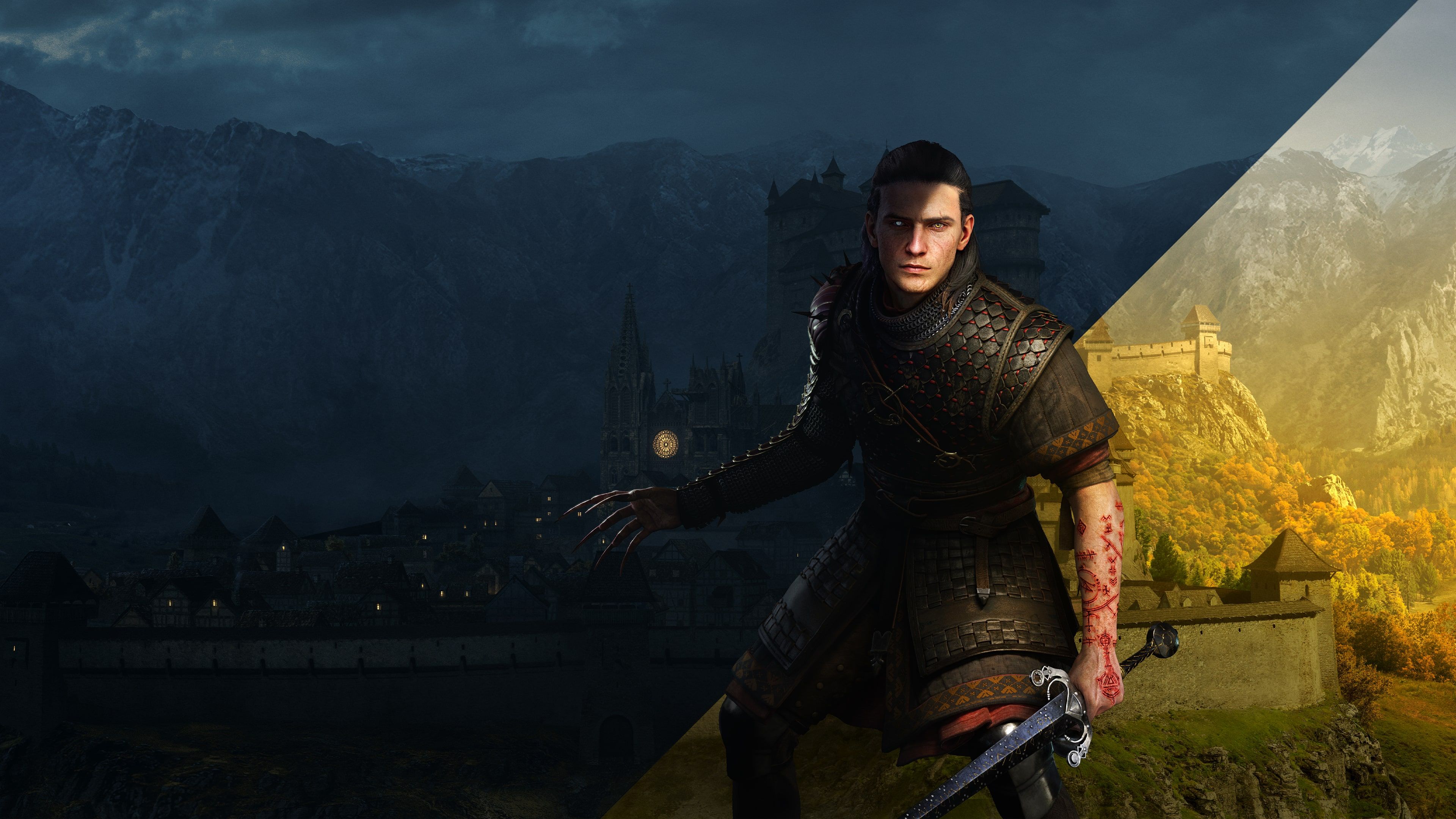 The Blood of Dawnwalker 2026 Games ultra HD 4K wallpaper