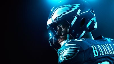 Saquon Barkley Madden NFL 26 ultra HD 4K wallpaper