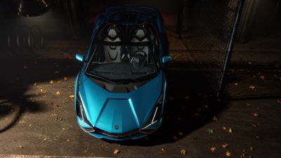 Lamborghini Sián Roadster Hybrid sports car ultra HD 4K wallpaper