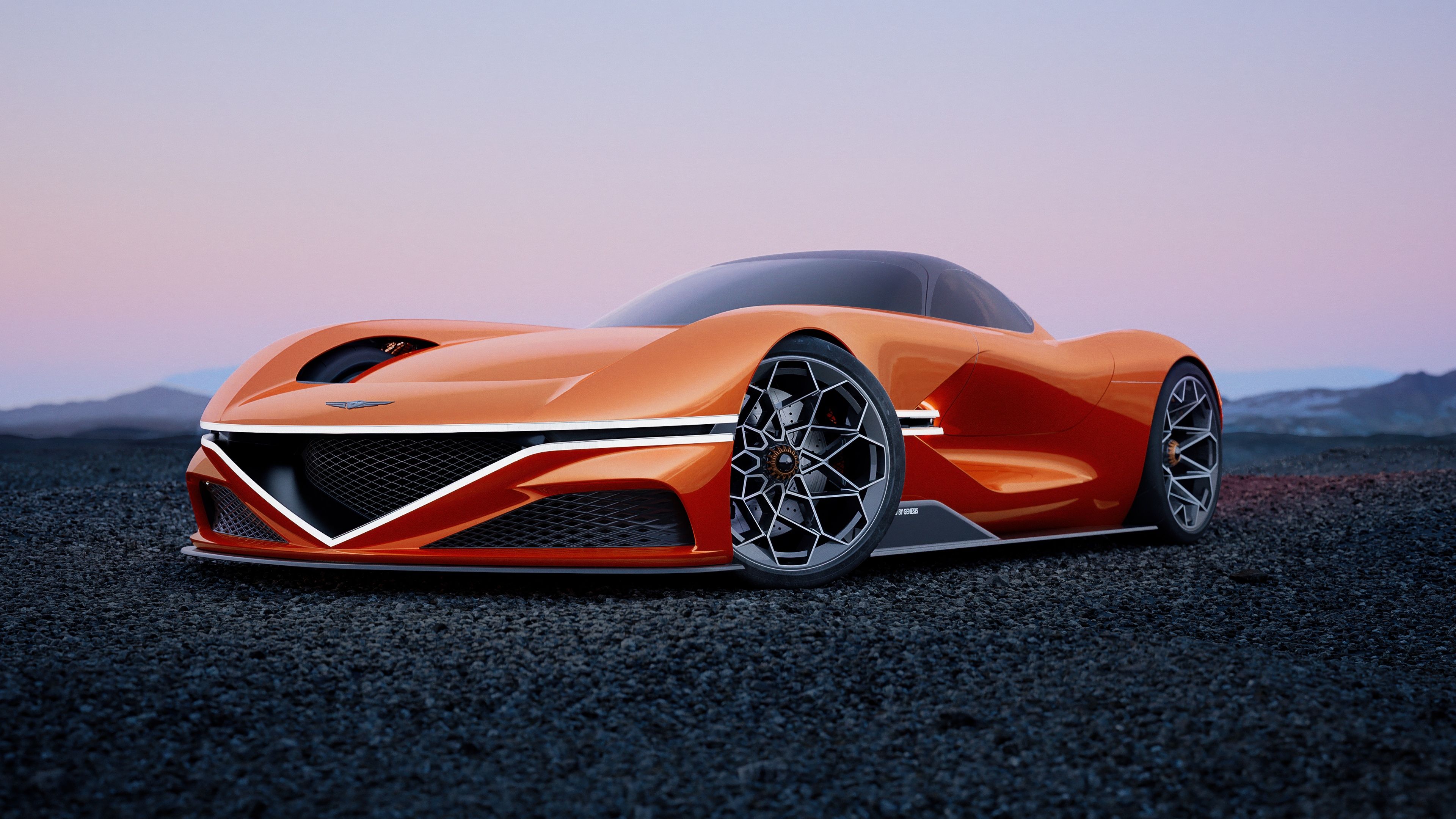 Genesis X Gran Racer Vision Gran Turismo Concept ultra HD 4K wallpaper