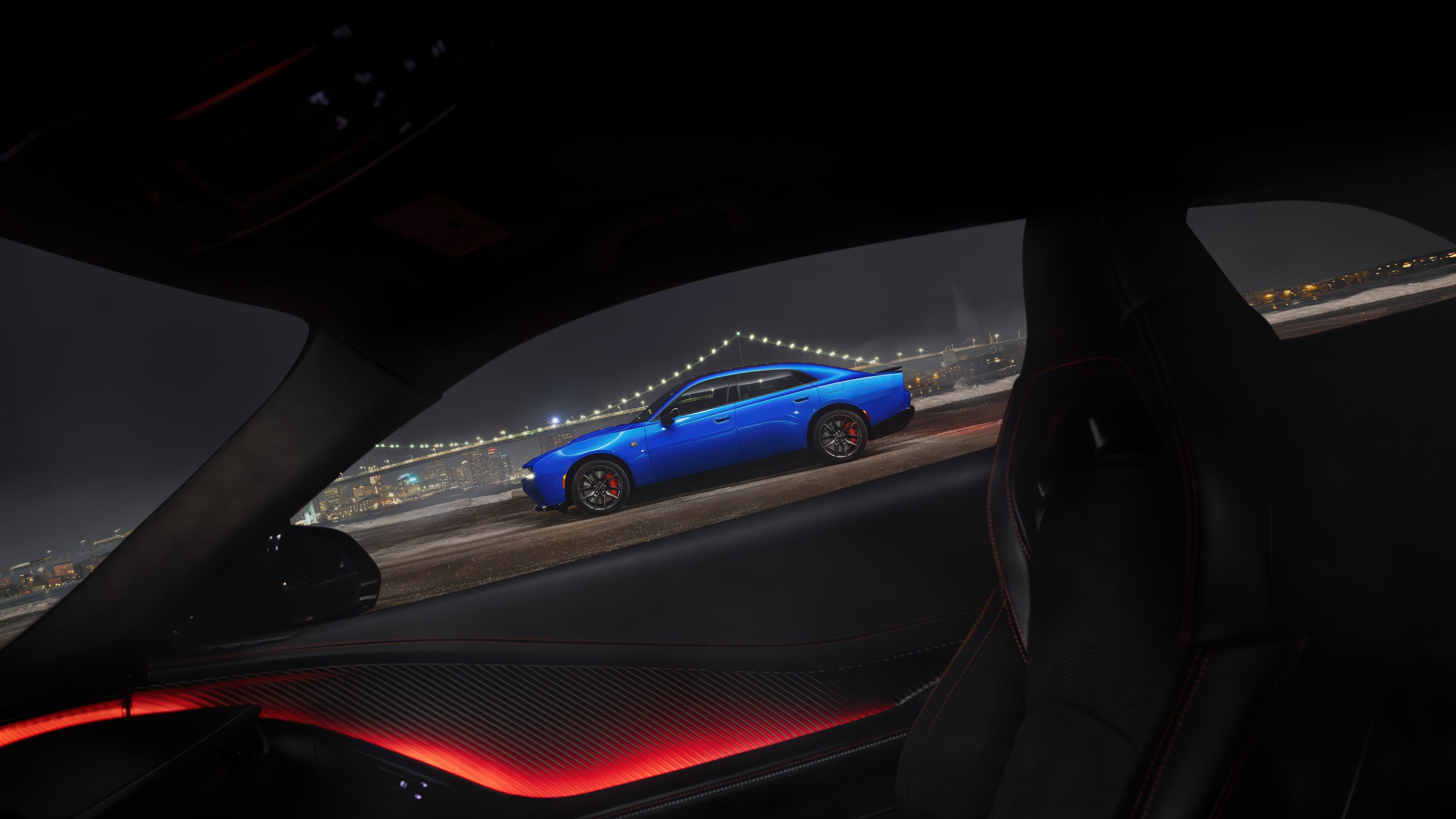 Dodge Charger Daytona Scat Pack 2026 ultra HD 4K wallpaper