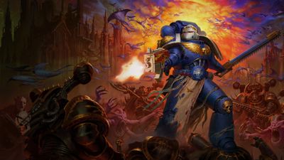 Warhammer 40000: Boltgun Key Art ultra HD 4K wallpaper