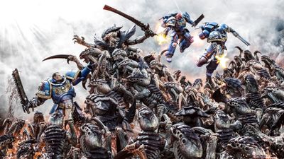 Warhammer 40K Space Marine 2 Tyranid Horde ultra HD 4K wallpaper