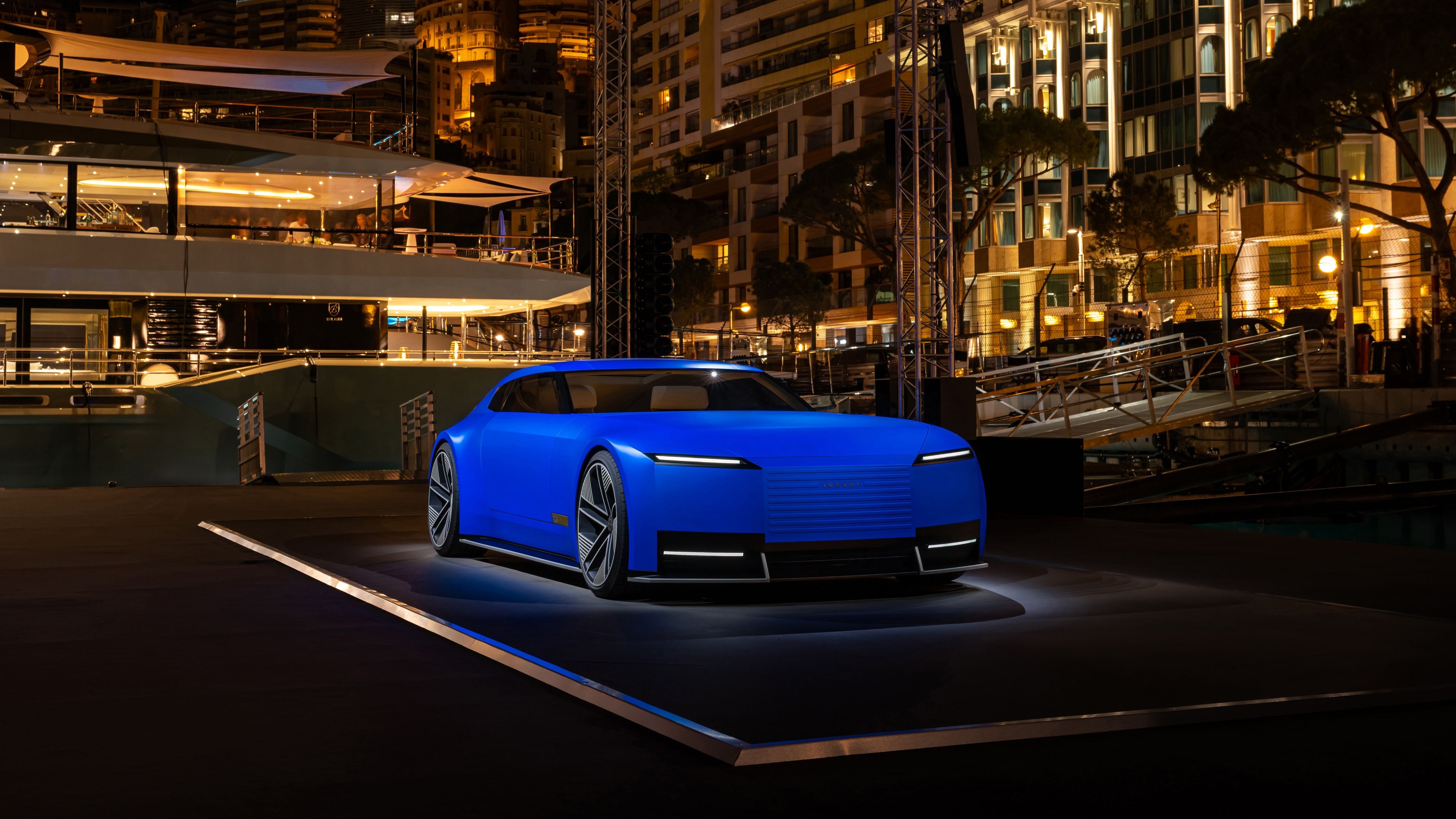 Jaguar Type 00 Monaco ultra HD 4K wallpaper