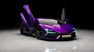 Lamborghini Revuelto Purple aesthetic ultra HD 4K wallpaper