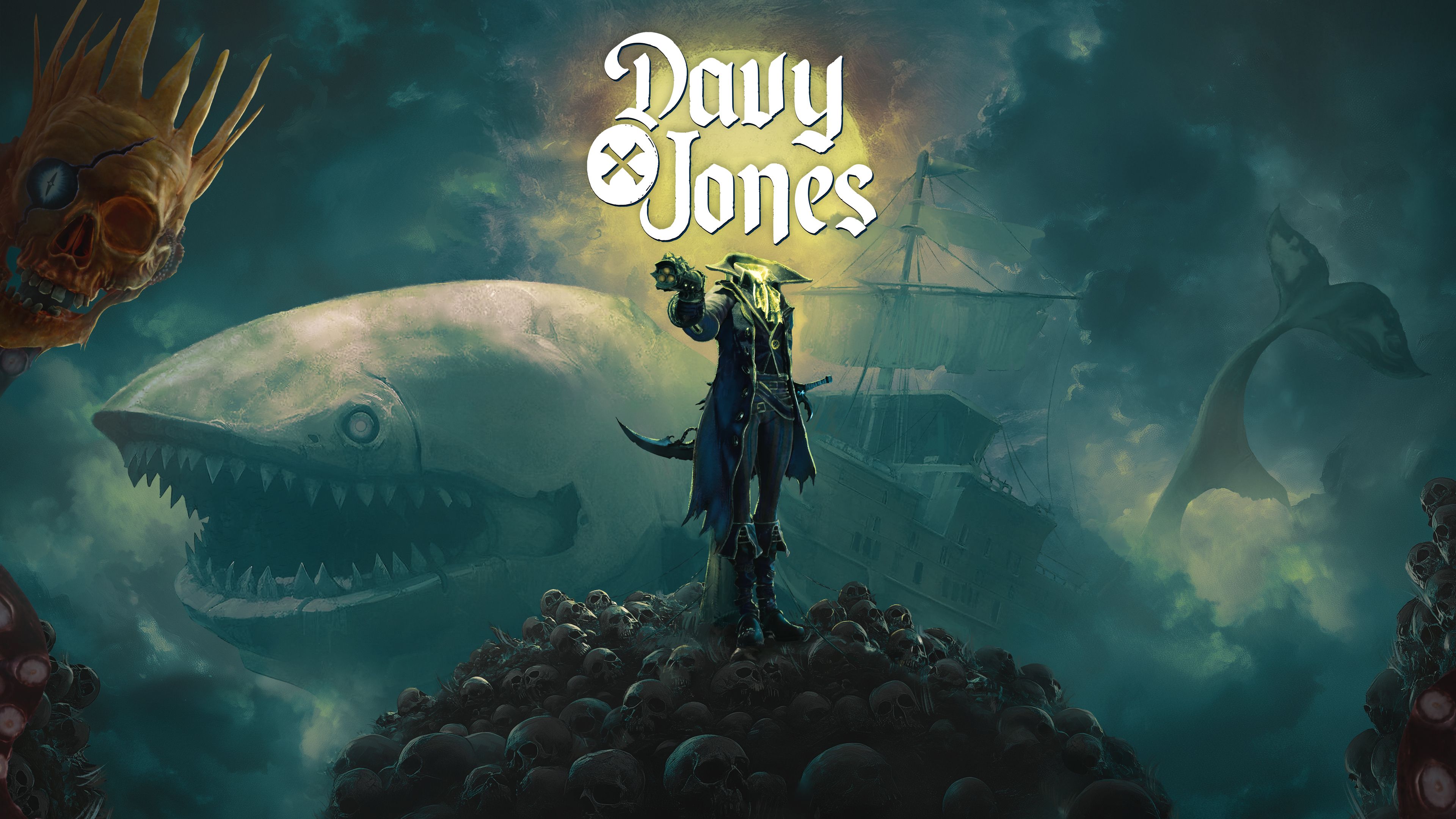 Davy x Jones Key Art ultra HD 4K wallpaper