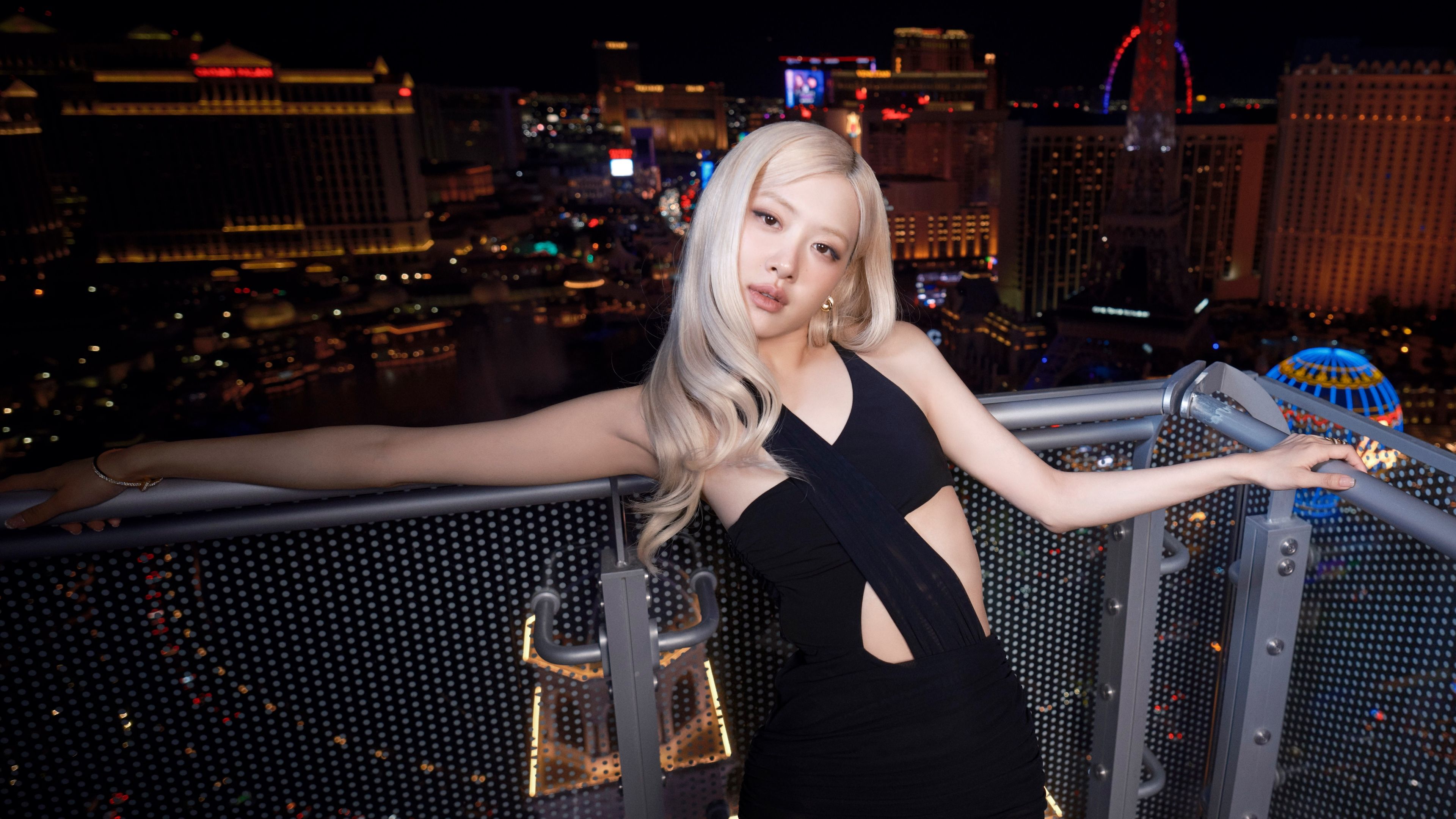 Rose (Blackpink) Night ultra HD 4K wallpaper