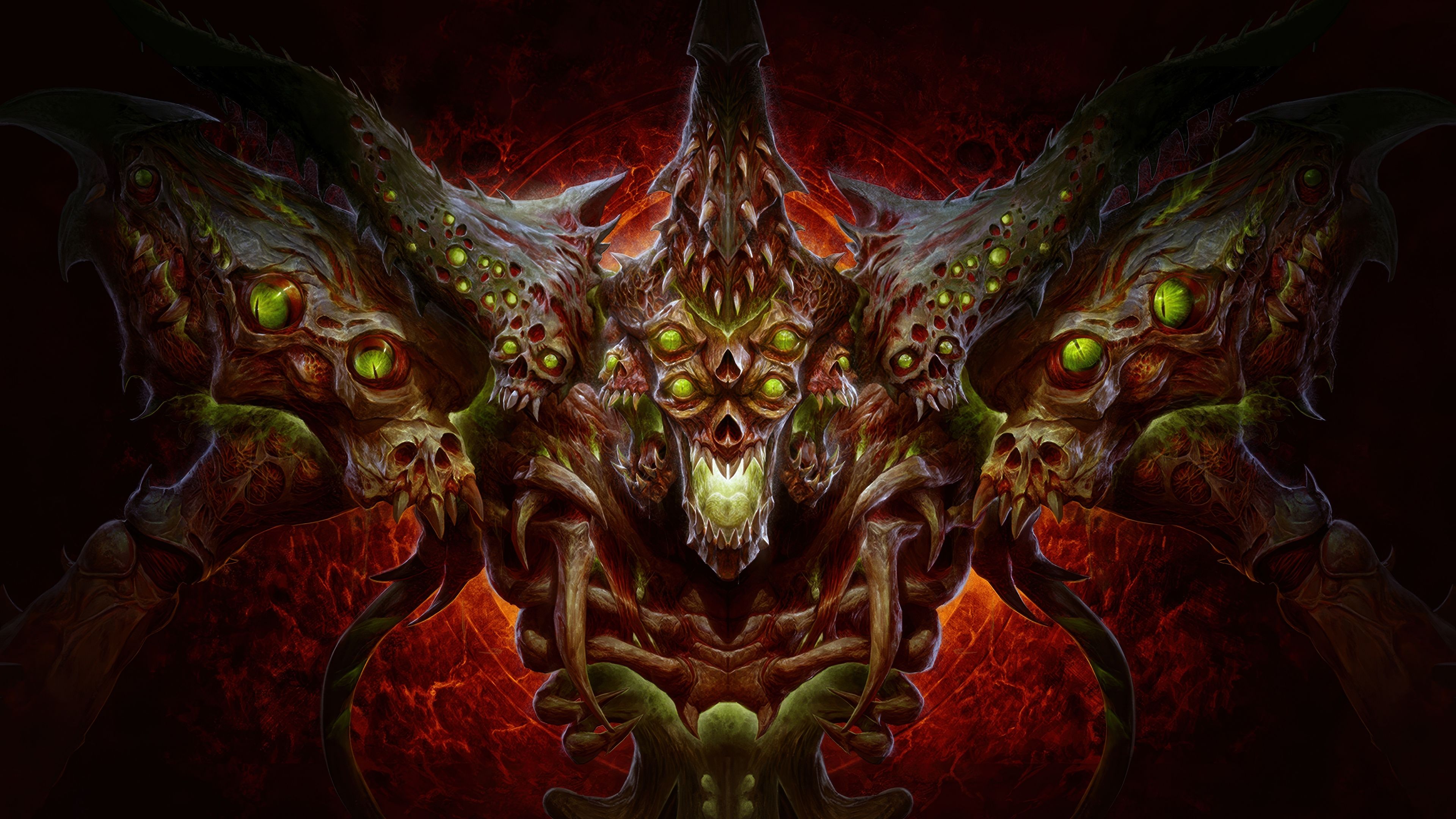 Diablo IV Belial’s Return Key Art ultra HD 4K wallpaper