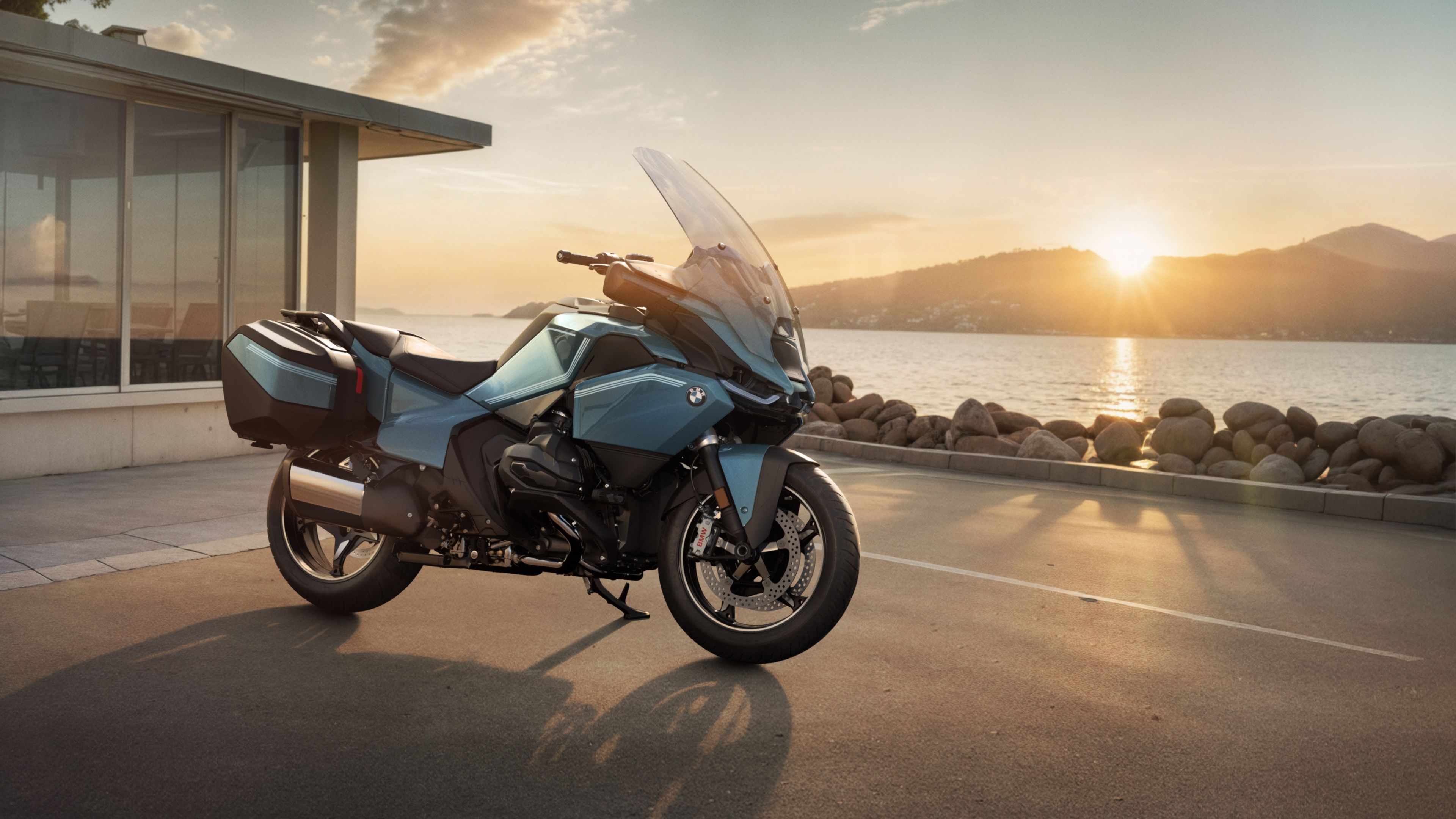 BMW R 1300 RT Option 719 Camargue 2025 ultra HD 4K wallpaper