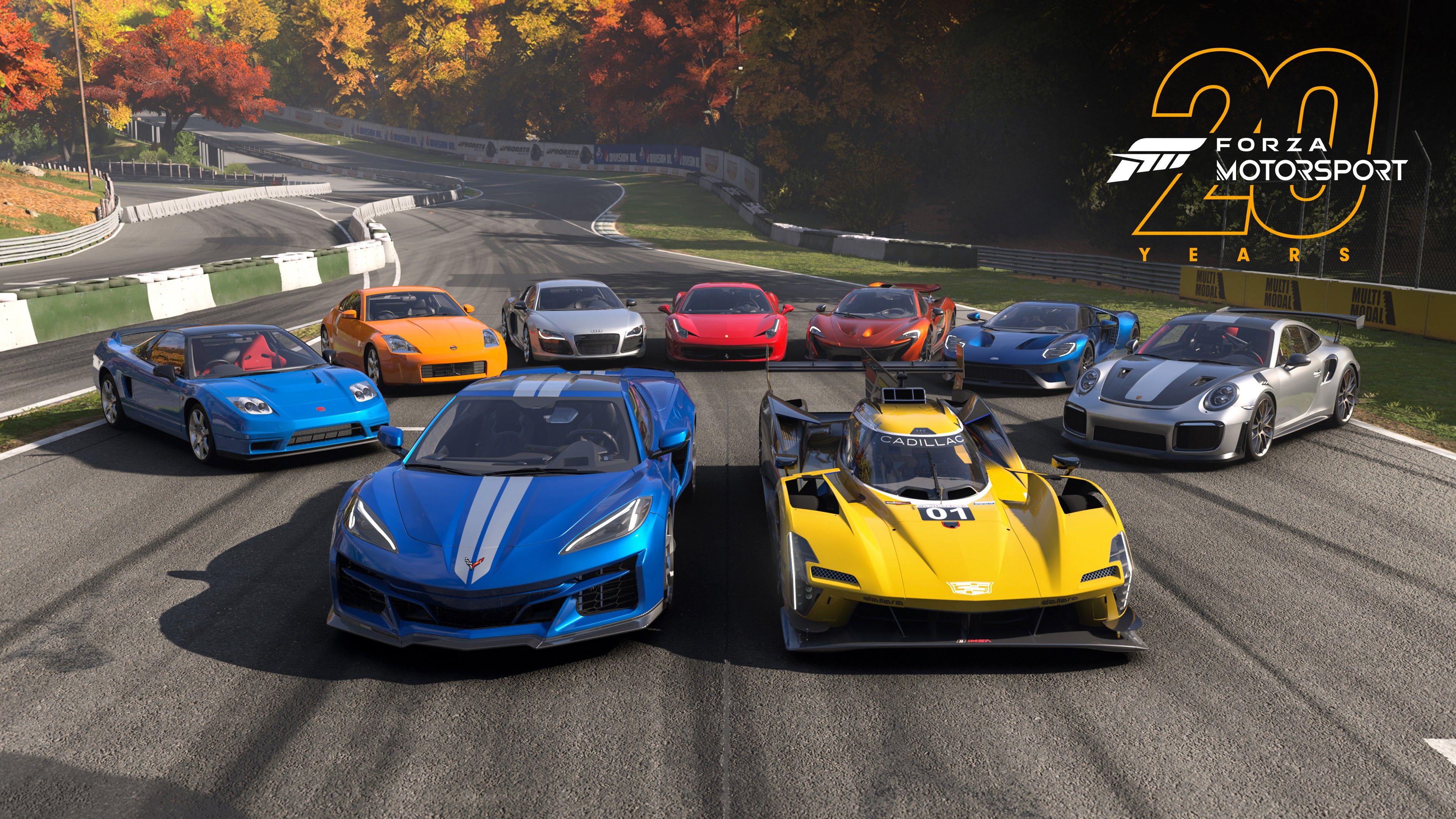 Forza Motorsport 20th Anniversary ultra HD 4K wallpaper