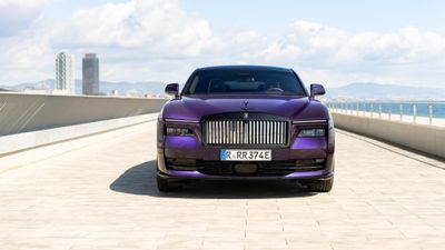 Rolls-Royce Black Badge Spectre Vapour Violet ultra HD 4K wallpaper