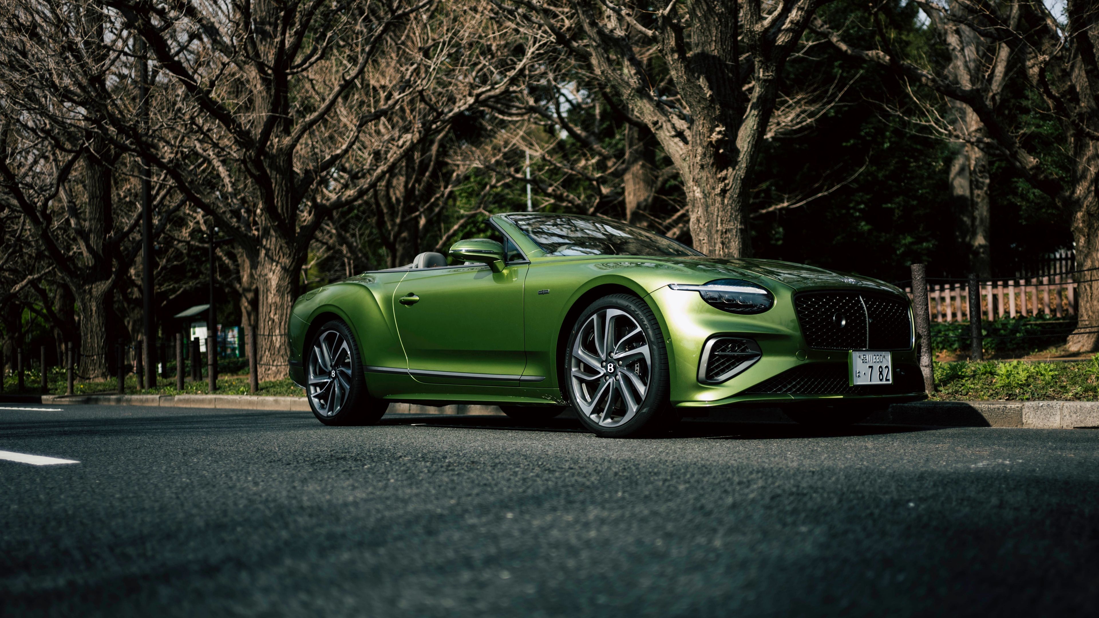 Bentley Continental GT Speed Convertible 2025 ultra HD 4K wallpaper