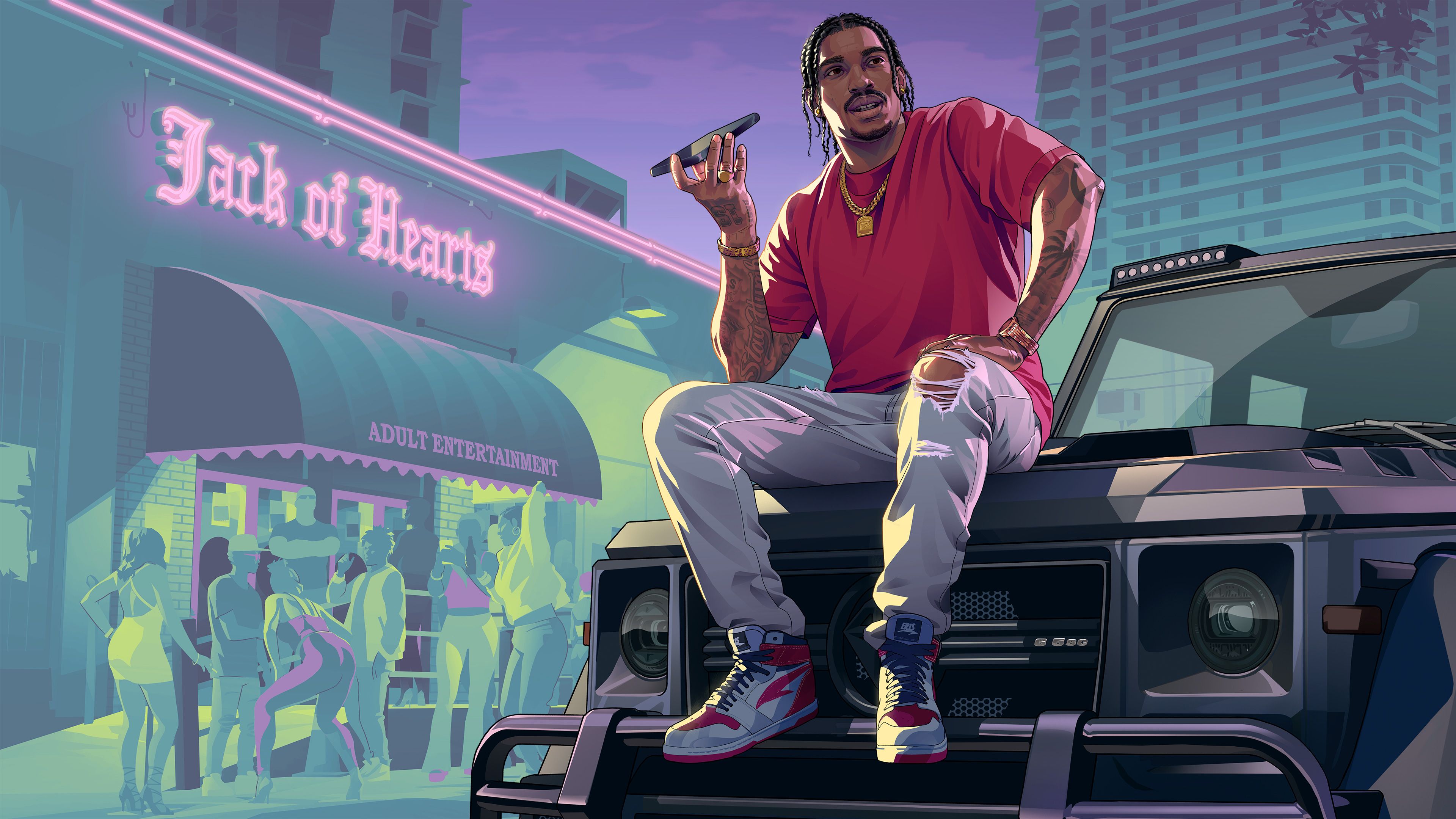 DreQuan Priest GTA 6 ultra HD 4K wallpaper