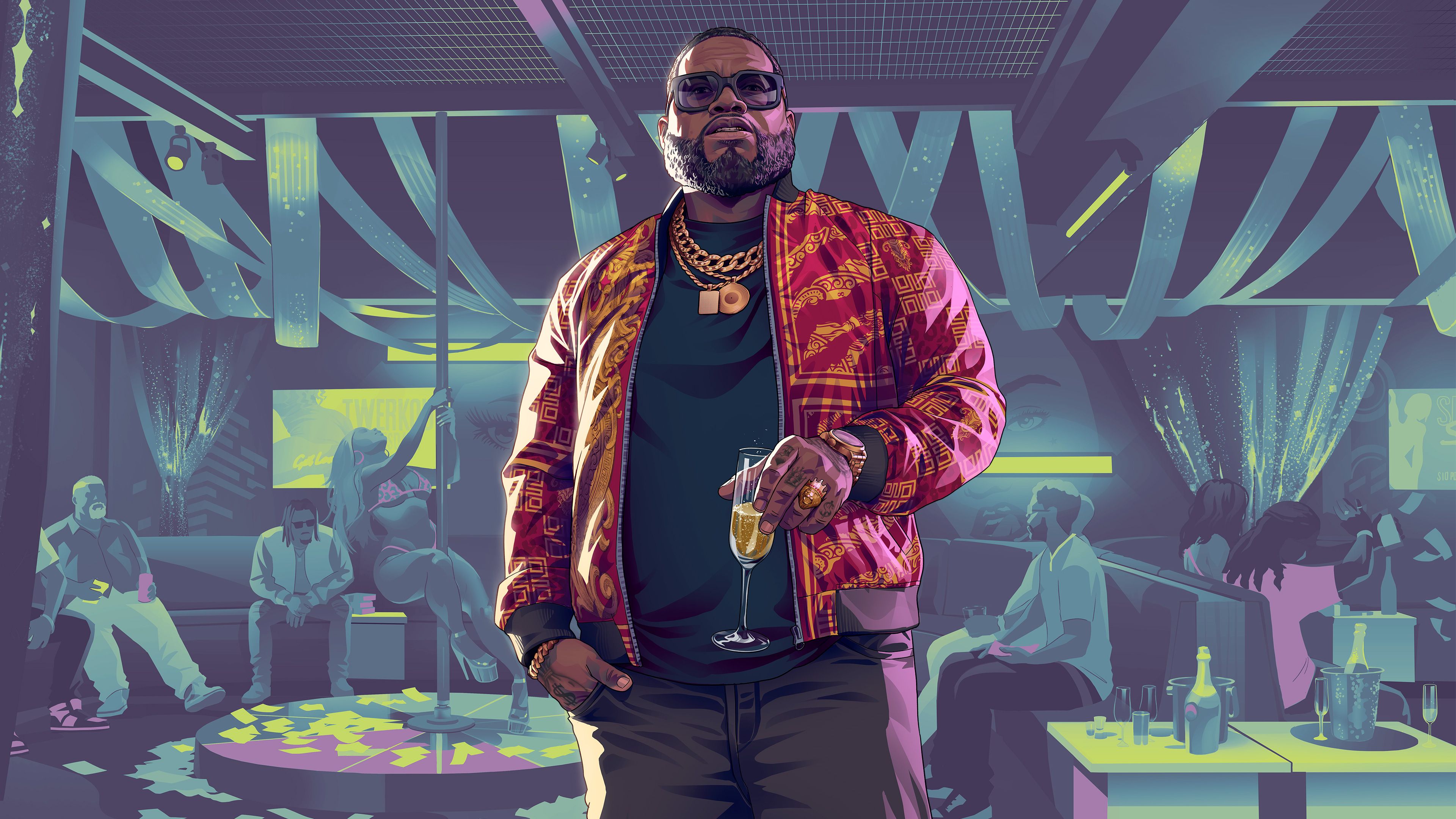 Boobie Ike GTA 6 ultra HD 4K wallpaper