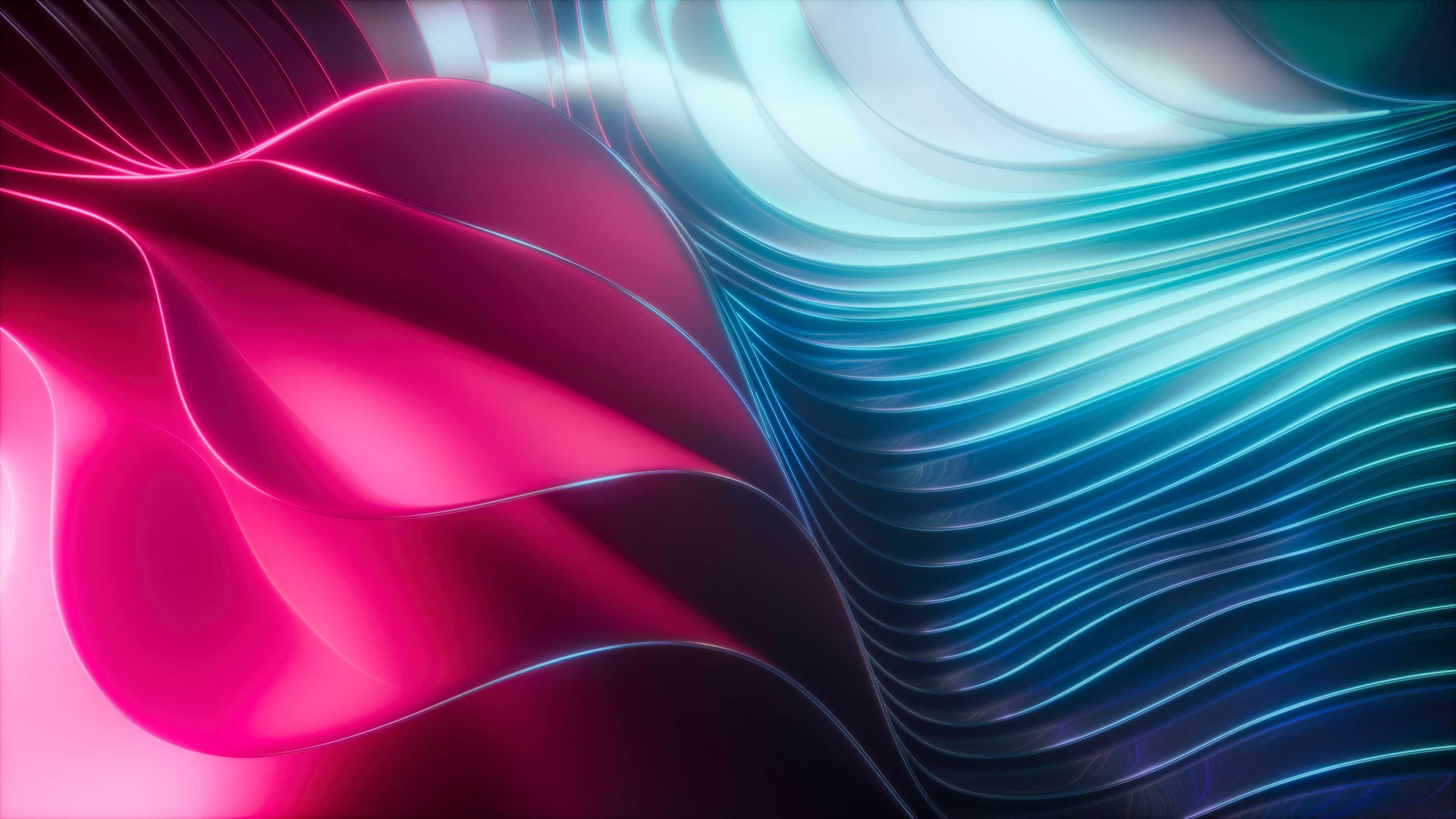 Pink light Futuristic ultra HD 4K wallpaper