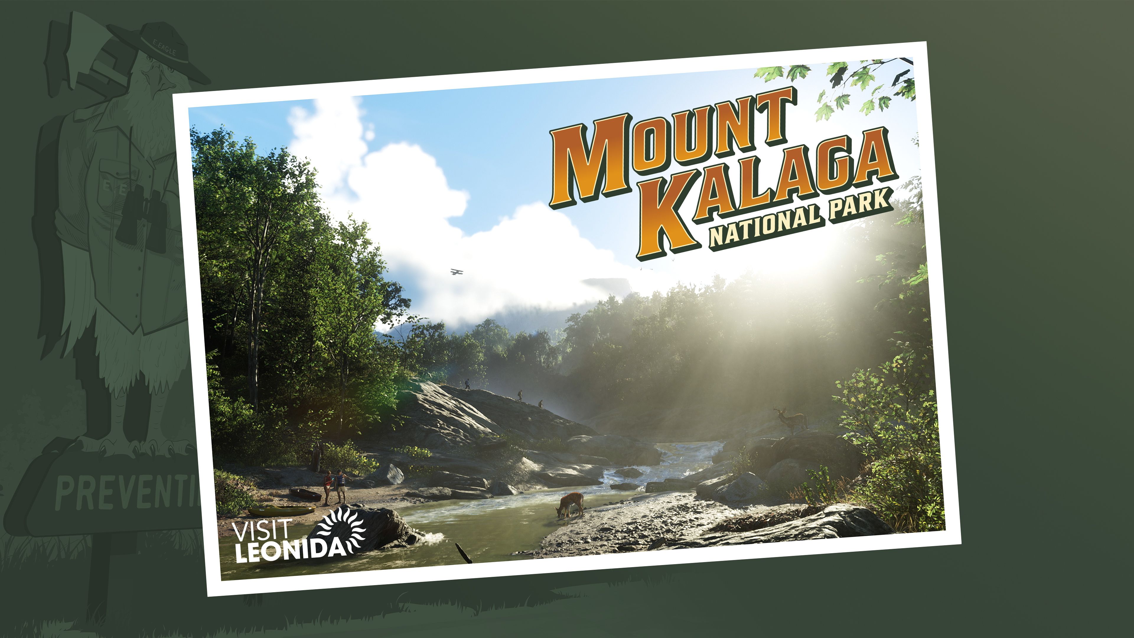 Mount Kalaga National Park Postcard ultra HD 4K wallpaper