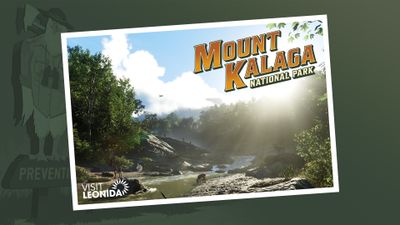 Mount Kalaga National Park Postcard ultra HD 4K wallpaper