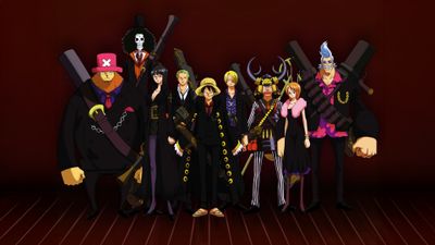 Luffy's crew One Piece ultra HD 4K wallpaper