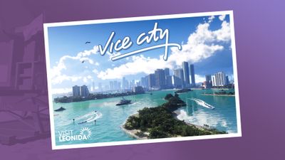 Vice City Postcard ultra HD 4K wallpaper