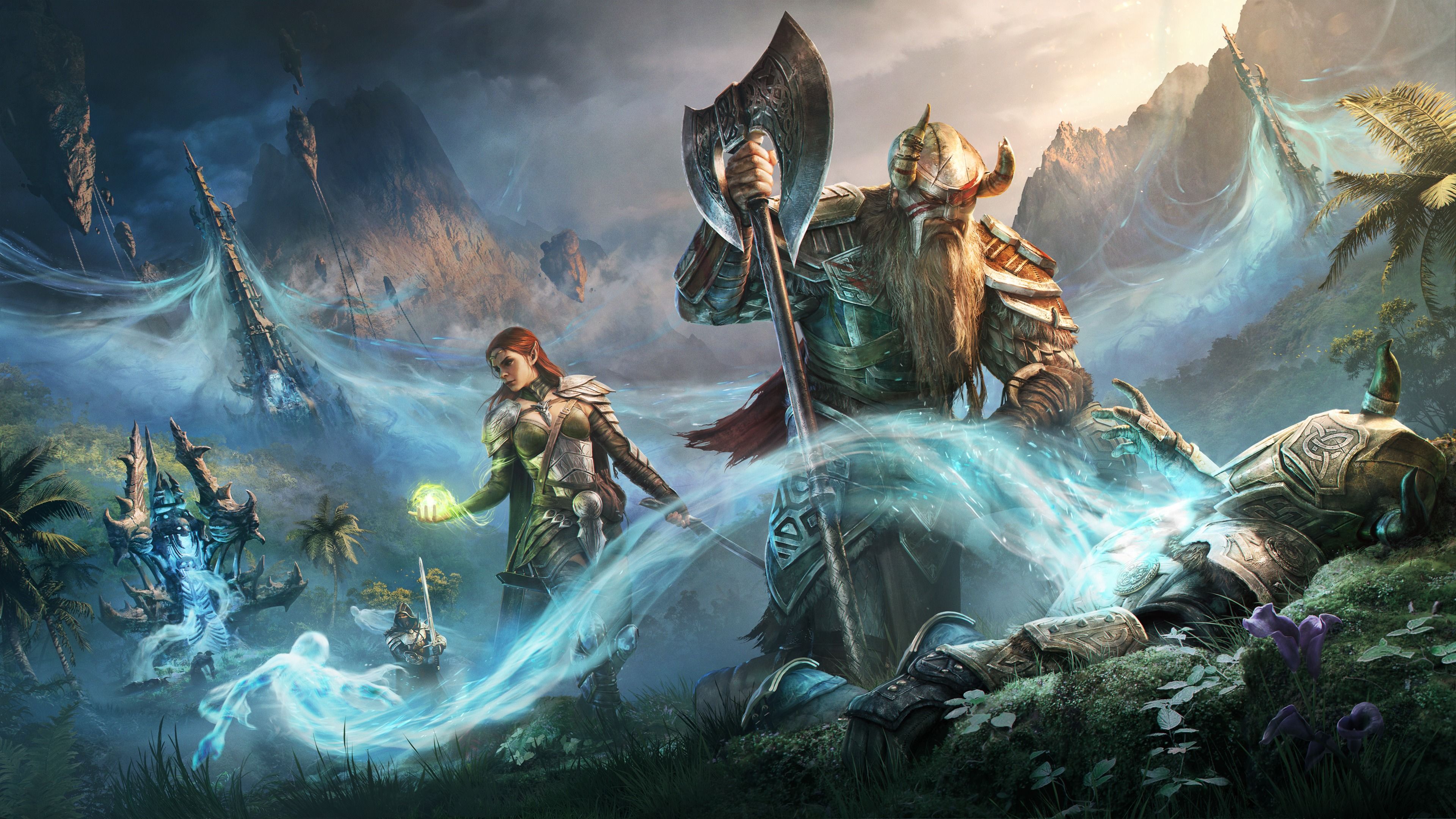 The Elder Scrolls Online Seasons of the Worm Cult ultra HD 4K wallpaper