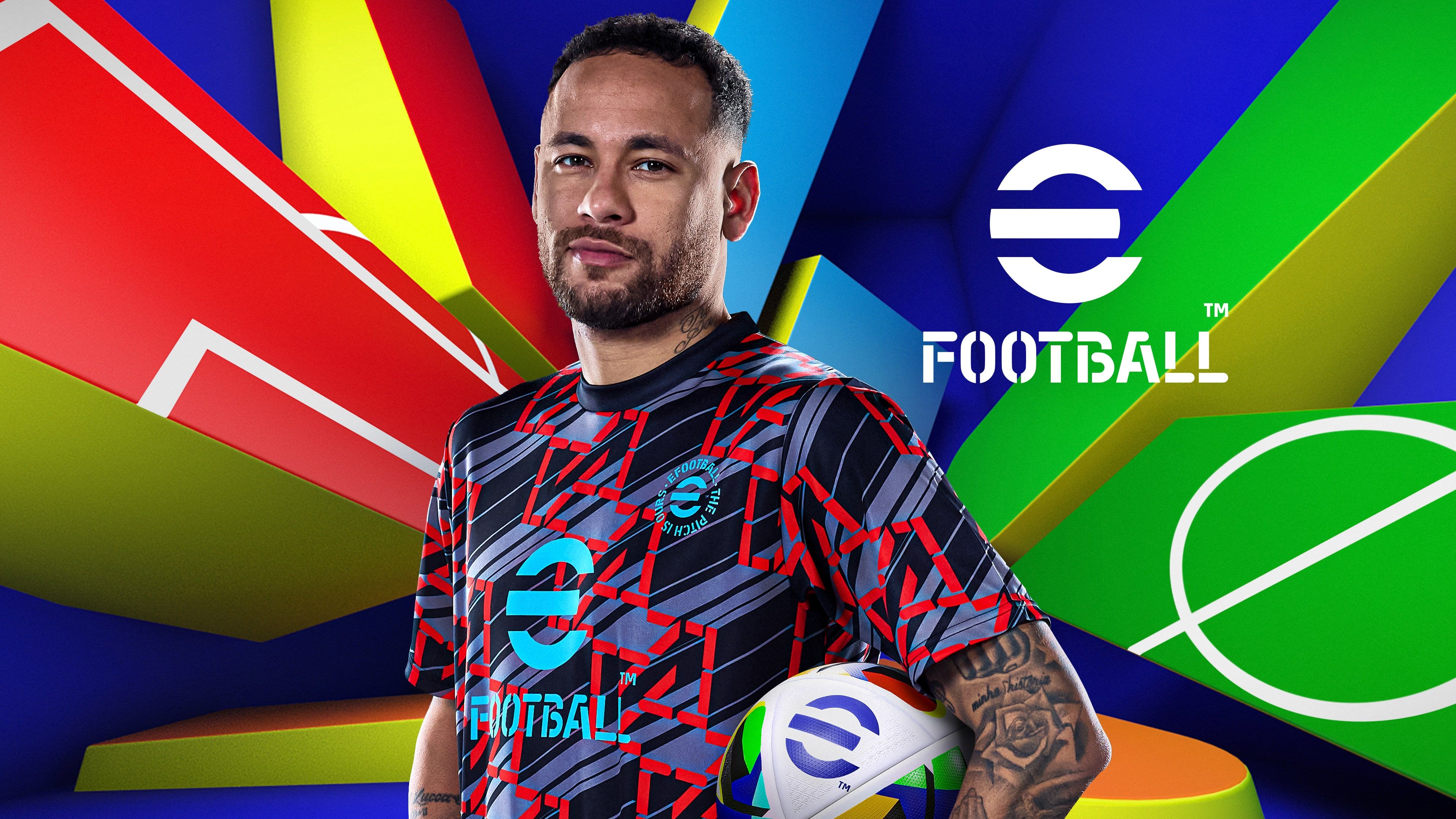 Neymar Jr eFootball 2025 ultra HD 4K wallpaper