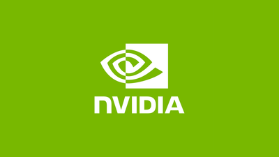 Nvidia Logo Green background ultra HD 4K wallpaper
