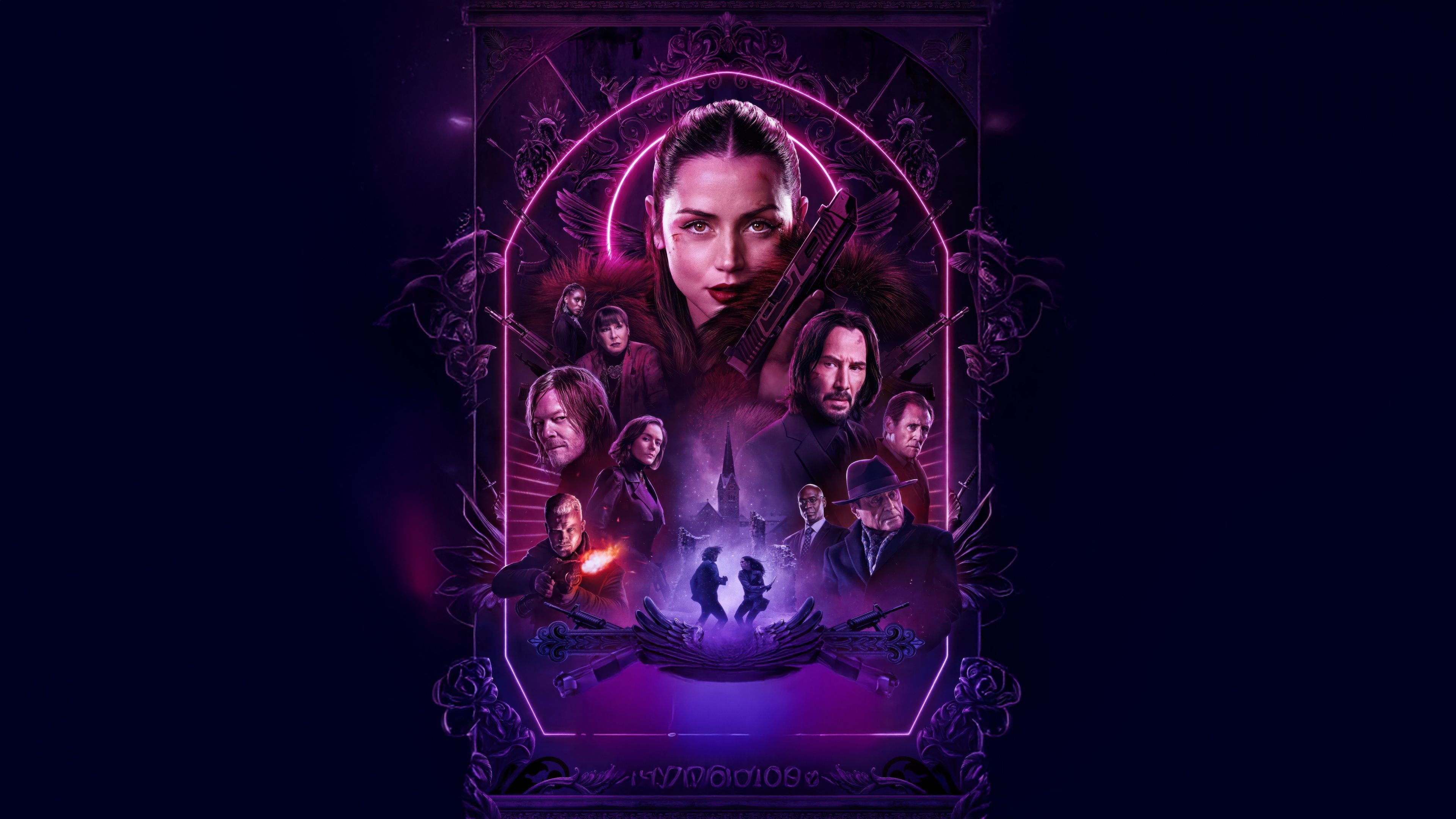 Ballerina Movie poster ultra HD 4K wallpaper