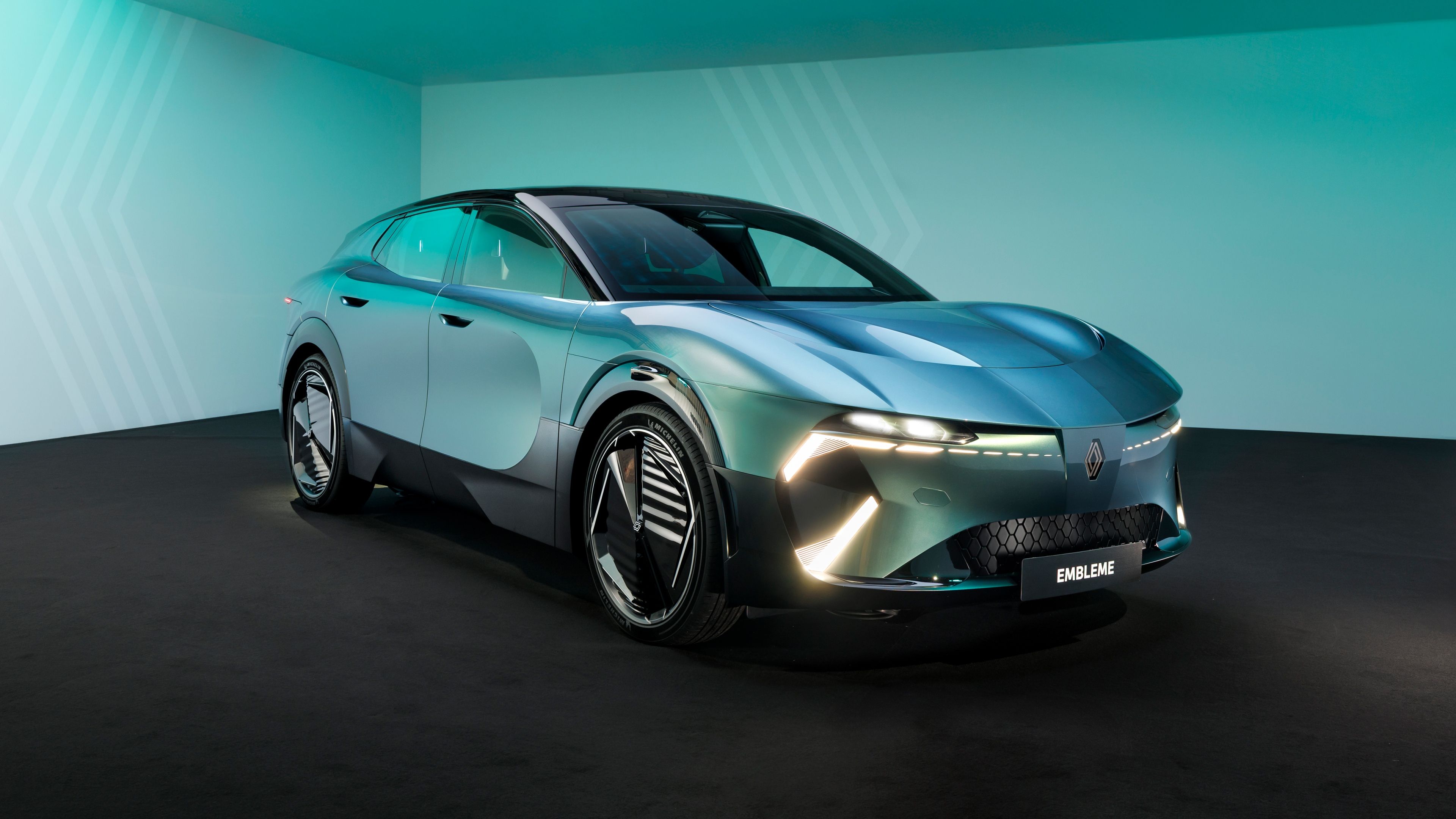 Renault Emblème Prototype 2025 ultra HD 4K wallpaper
