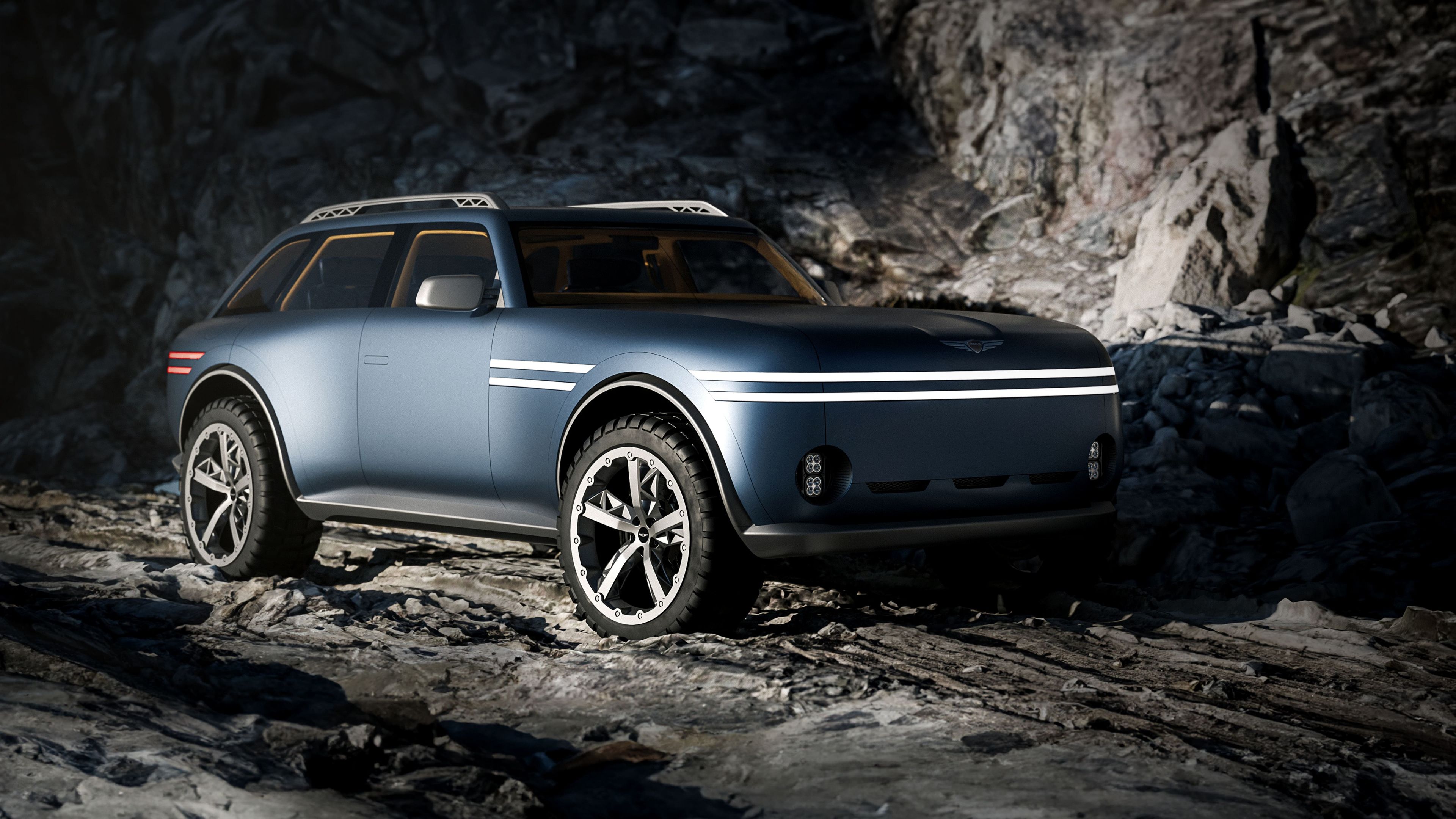 Genesis X Gran Equator Concept cars ultra HD 4K wallpaper