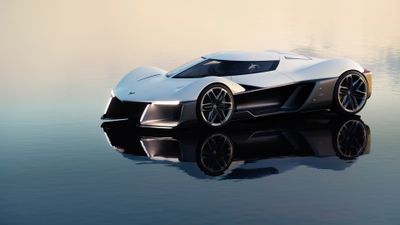 Chevrolet Corvette Concept Electric supercar ultra HD 4K wallpaper