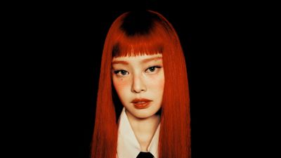 Jennie Ruby red ultra HD 4K wallpaper