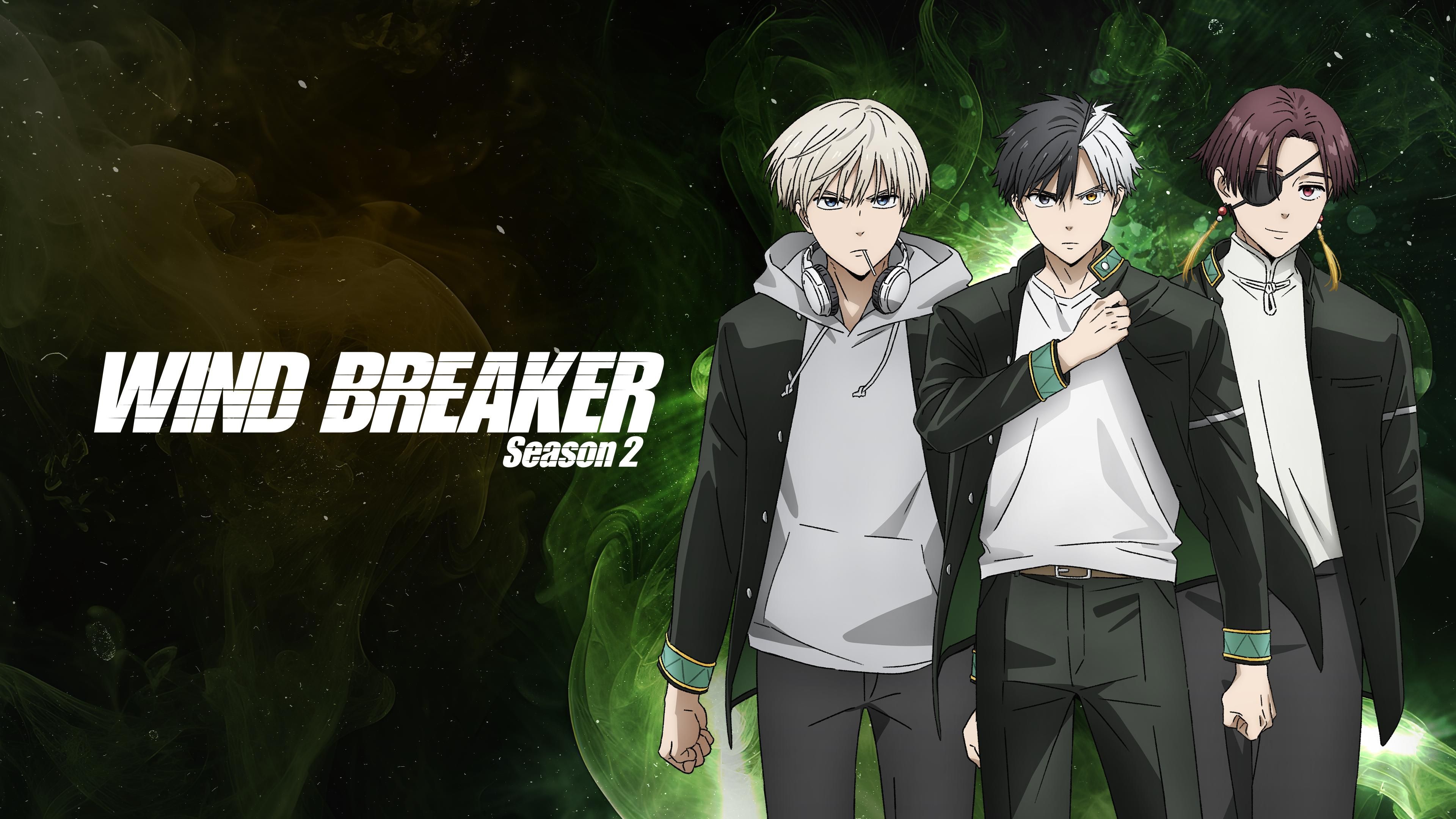 Wind Breaker 2025 series ultra HD 4K wallpaper