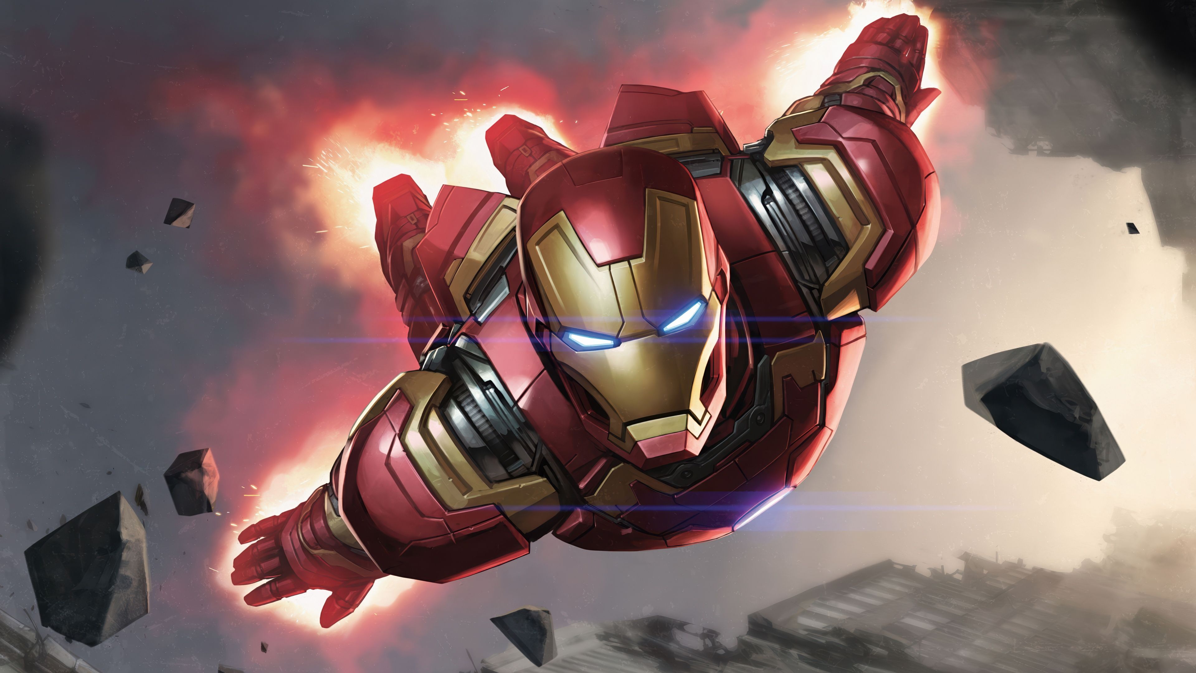 Iron Man Artwork ultra HD 4K wallpaper