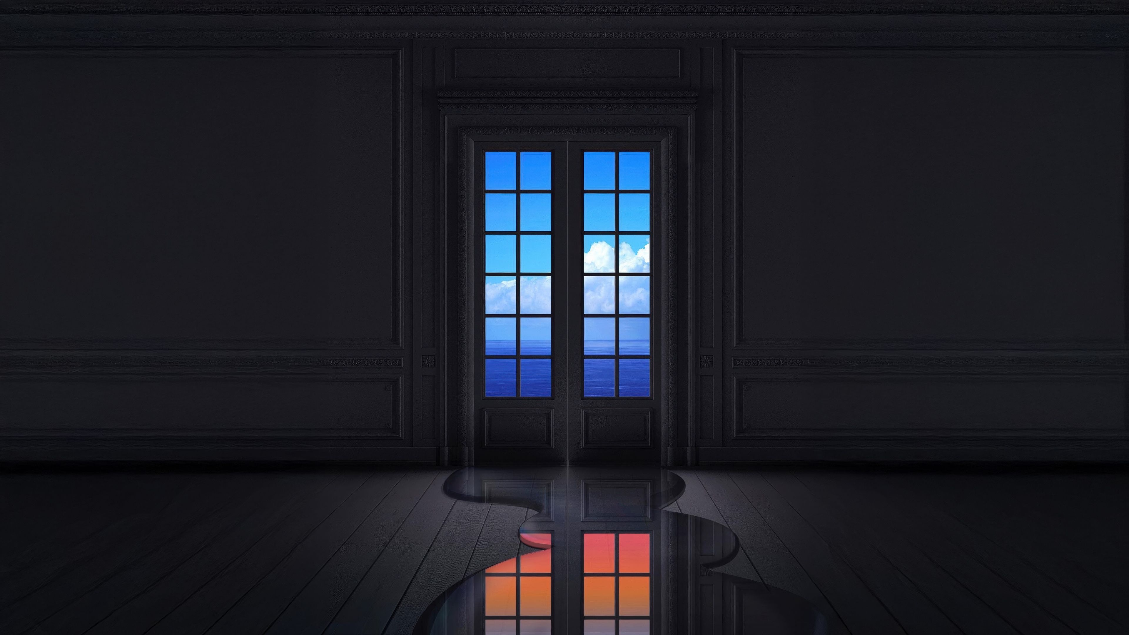 Duality Doorway ultra HD 4K wallpaper
