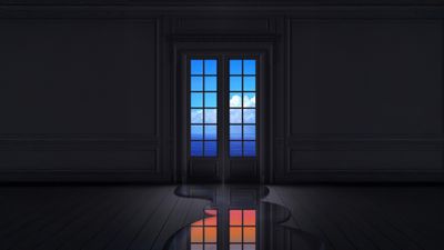 Duality Doorway ultra HD 4K wallpaper