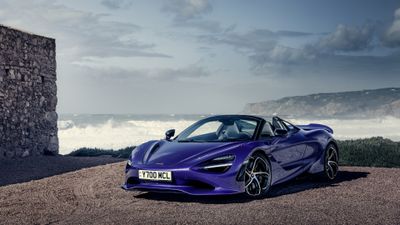 McLaren 750S Spider 2025 ultra HD 4K wallpaper