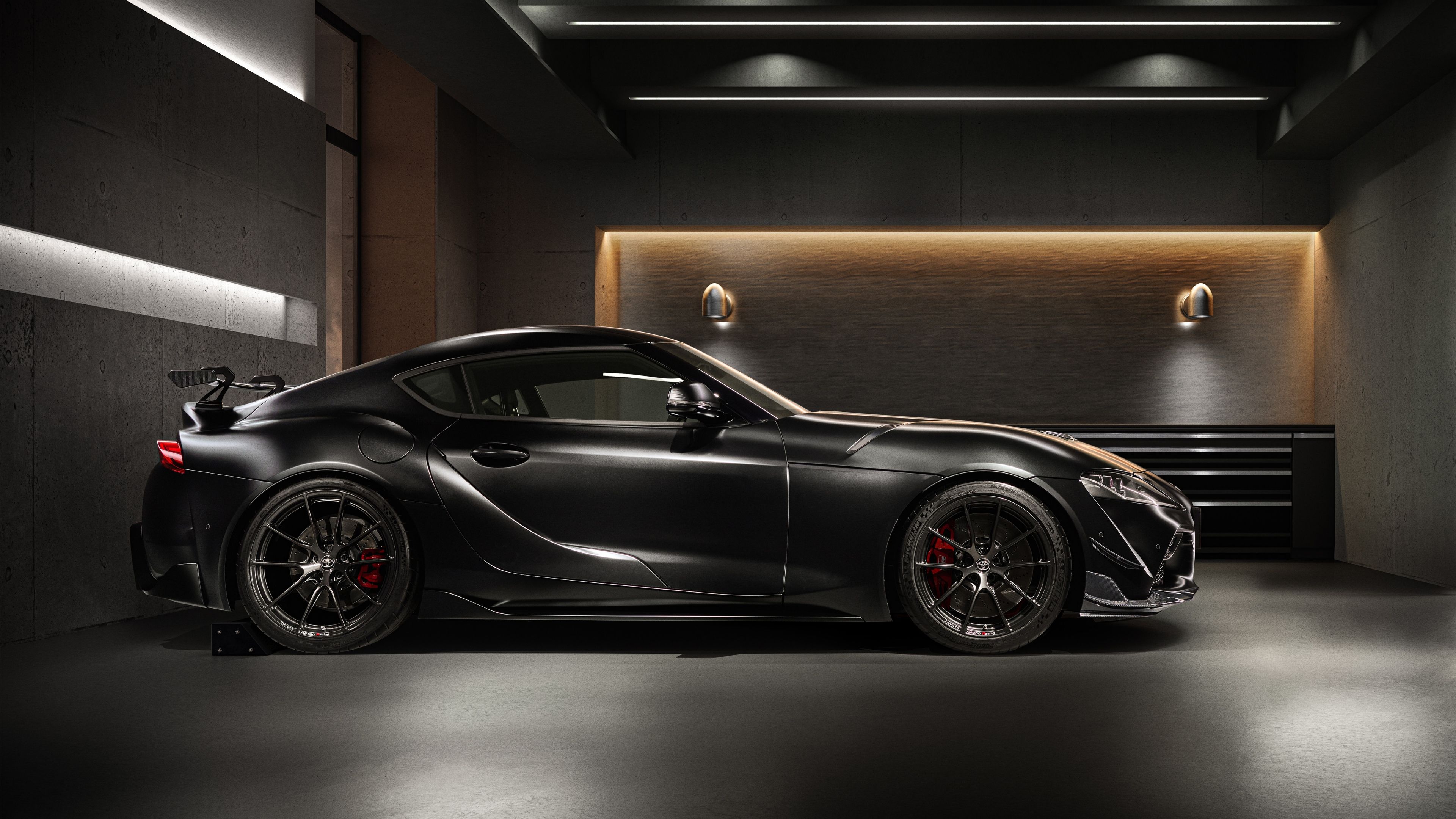 Toyota GR Supra A90 Studio ultra HD 4K wallpaper