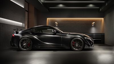 Toyota GR Supra A90 Studio ultra HD 4K wallpaper