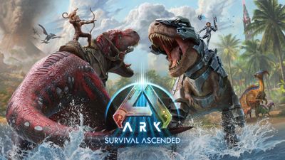 Ark: Survival Ascended Key Art ultra HD 4K wallpaper