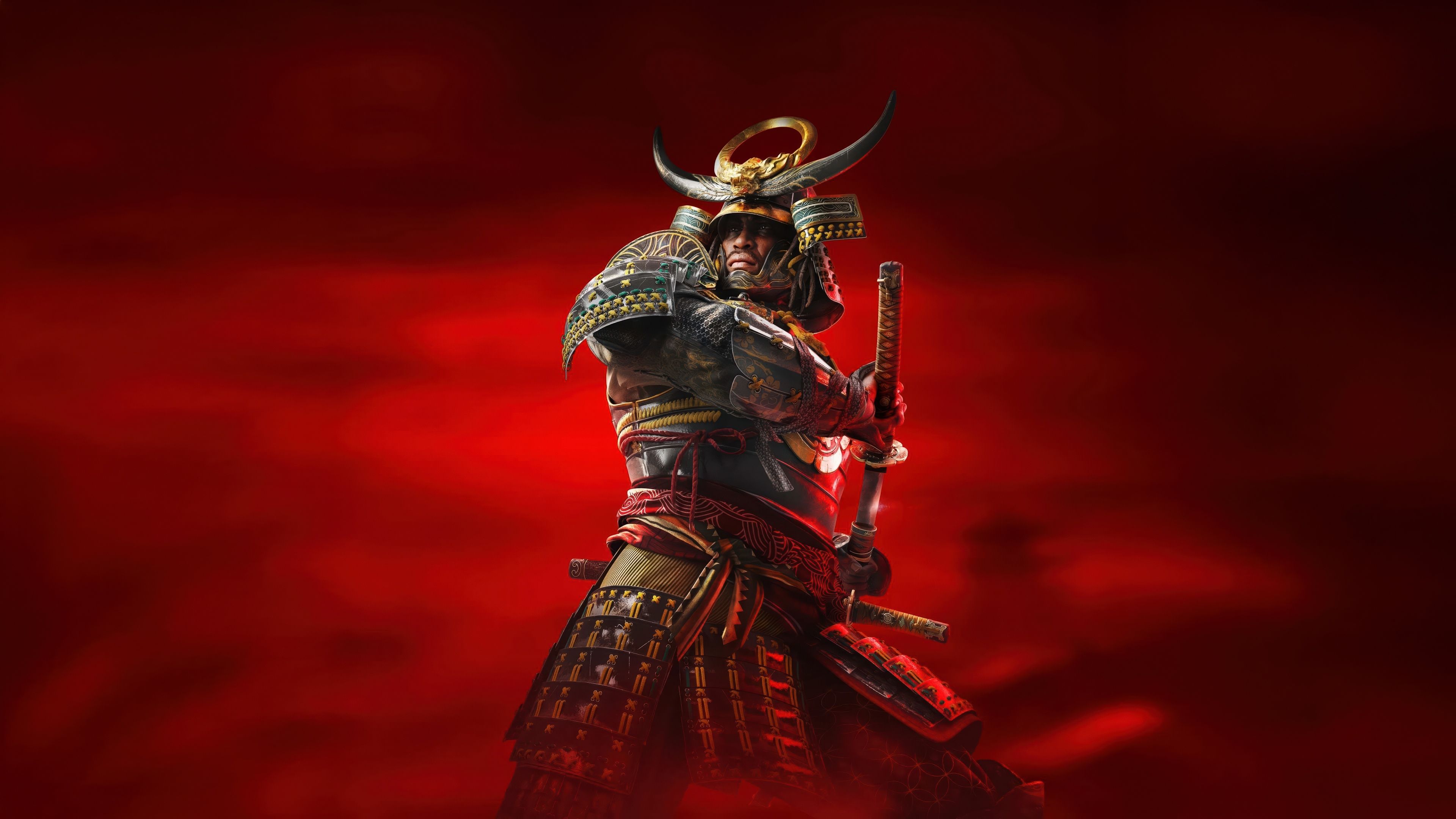 Yasuke (Assassin's Creed Shadows) ultra HD 4K wallpaper