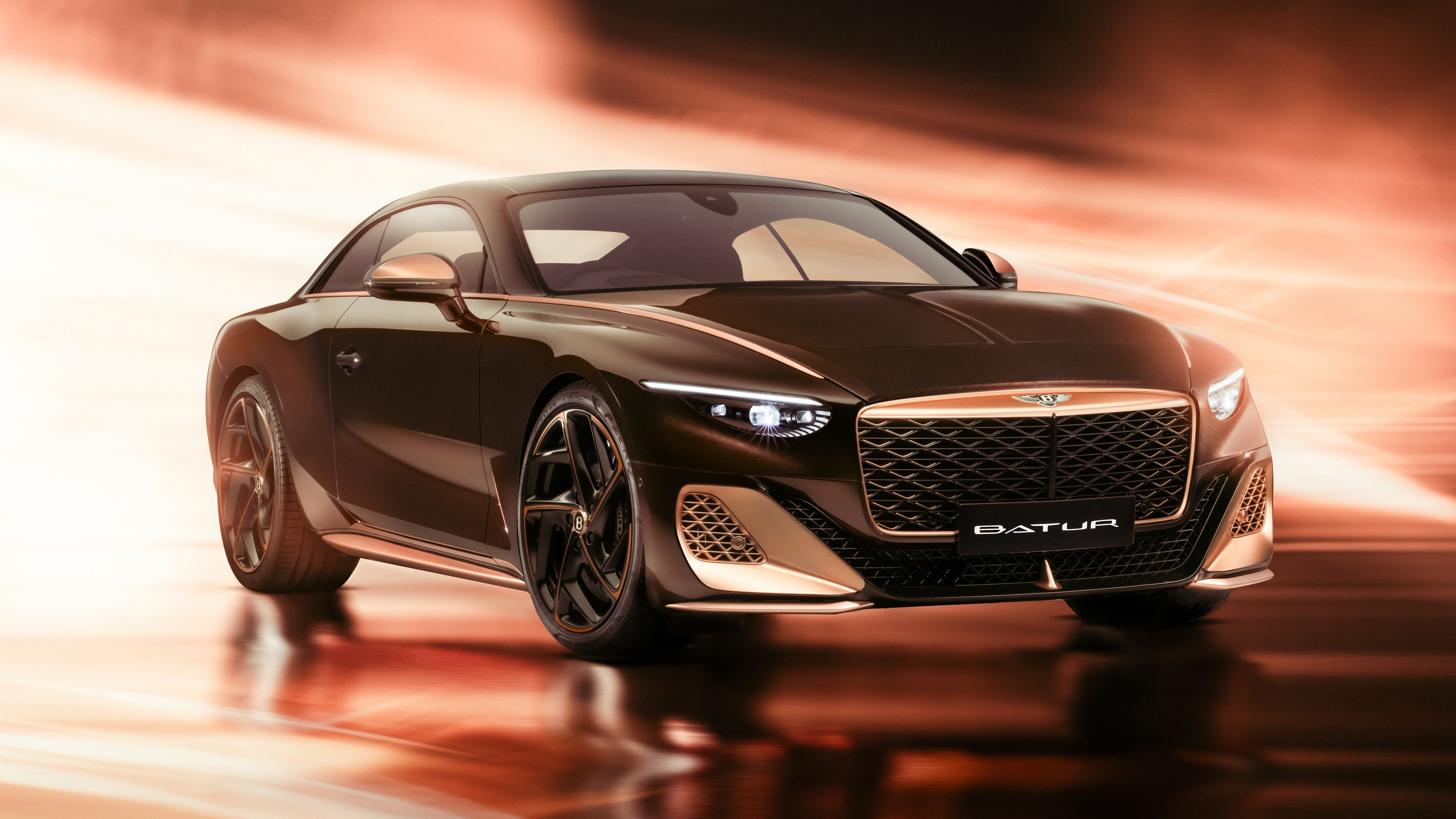 Bentley Batur Black Rose 2025 ultra HD 4K wallpaper