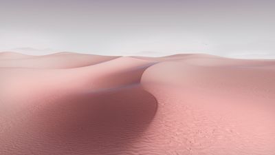 Sand Dunes Pink aesthetic ultra HD 4K wallpaper