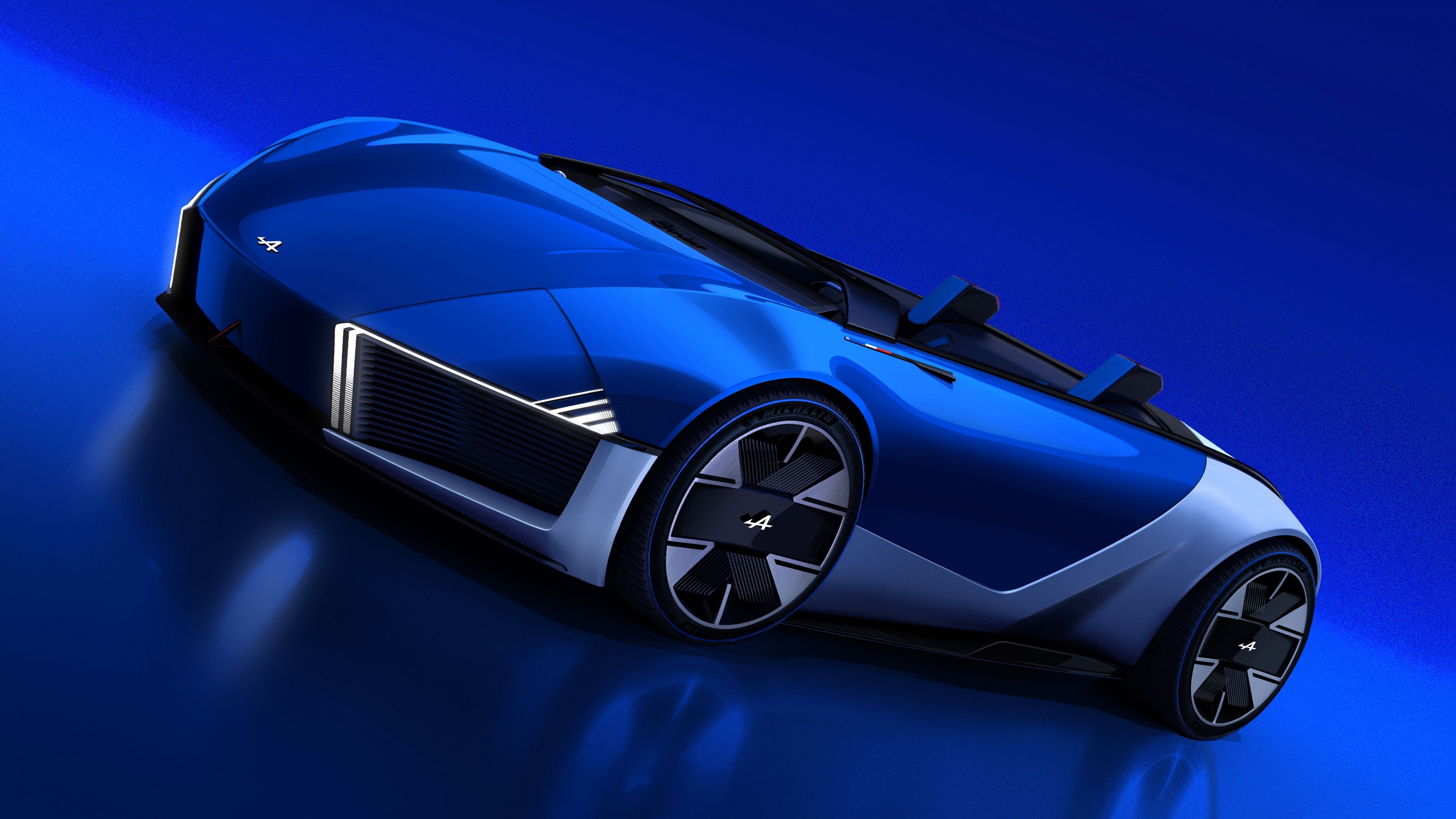 Renault Spider Alpine Concept cars ultra HD 4K wallpaper
