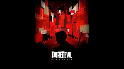 Daredevil: Born Again Dark aesthetic ultra HD 4K wallpaper
