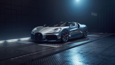 Bugatti W16 Mistral Luxury sports car ultra HD 4K wallpaper