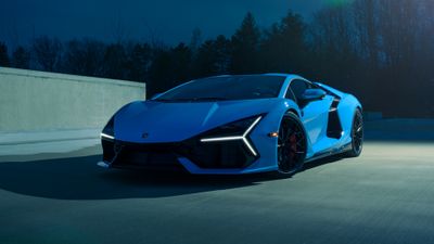 Lamborghini Revuelto Blu Eleos ultra HD 4K wallpaper