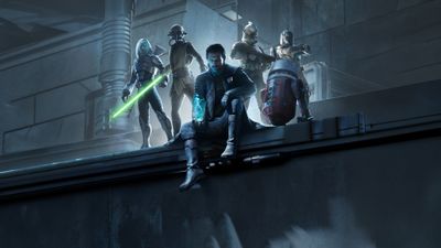 4K UHD Star Wars Zero Company key art wallpaper, sci-fi game desktop background.