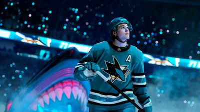 NHL 27 official key art ice hockey sports game 4K wallpaper